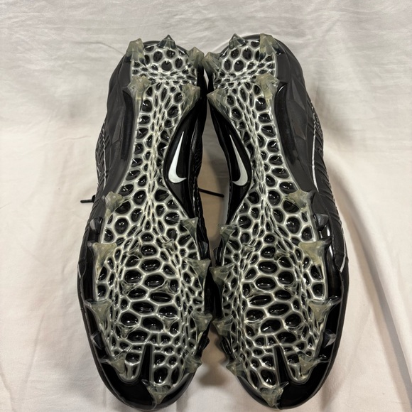 12 Nike Alpha Huarache 7 Elite Pro LE Lacrosse Black/Silver Men CJ0265-001 main image 7